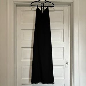 Azazie Black Bridesmaid Dress Size A4 EUC